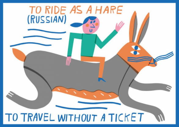 „Uhánět jak zajíc“ znamená v ruštině „jet načerno“