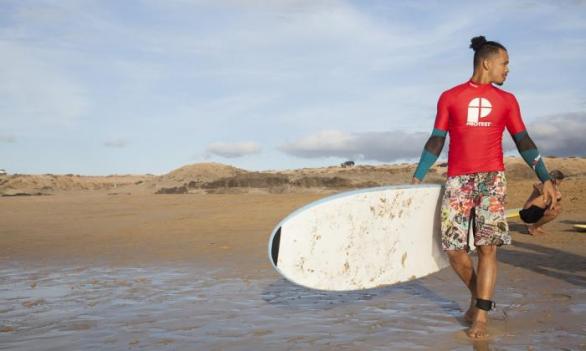 O tom, že Fuerteventura je rájem surfařů, ví své i Ben Cristovao.