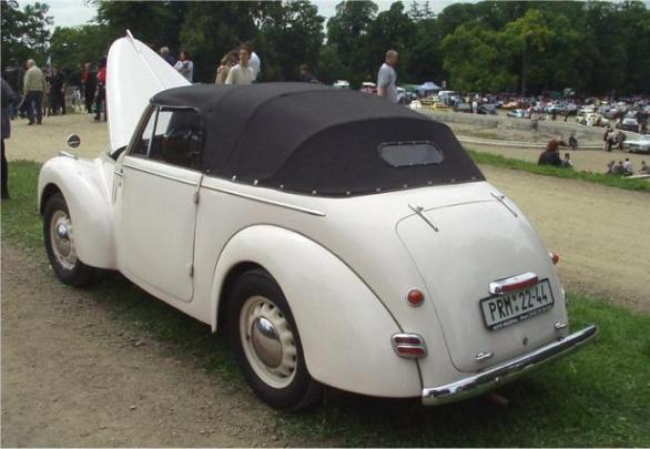 Škoda cabriolet 1101 alias Tudor