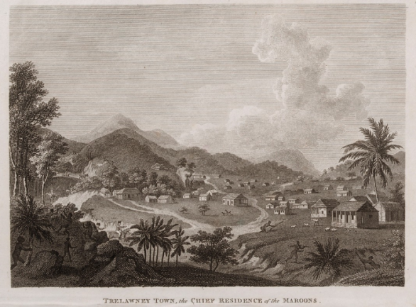 Trelawney – jedno z ‚hlavních měst‘ jamajských Maroonů v druhé polovině 18. století