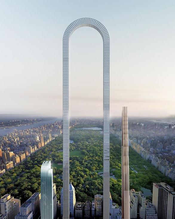 Obří mrakodrap ve tvaru písmene &quot;U&quot; má vyrůst na 57. ulici v Manhattanu.