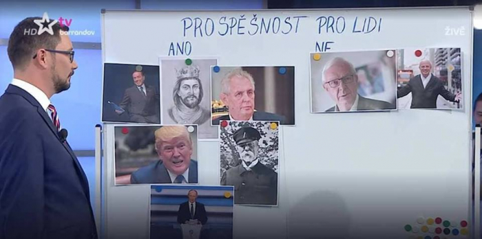 Kdo je prospěšný pro lidi a kdo ne? O tom na TV Barrandov rozhodoval Jiří Ovčáček.