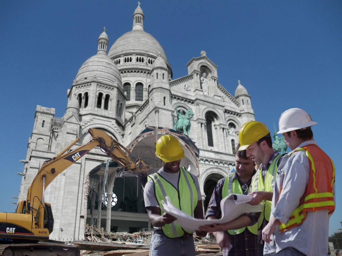 Osvícení Francouzi přišli s návrhem na demolici baziliky Sacré-Coeur. Pojďme se od nich inspirovat!