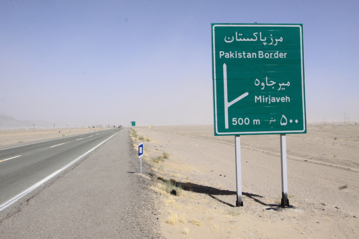 Silnice k pákistánské hranici