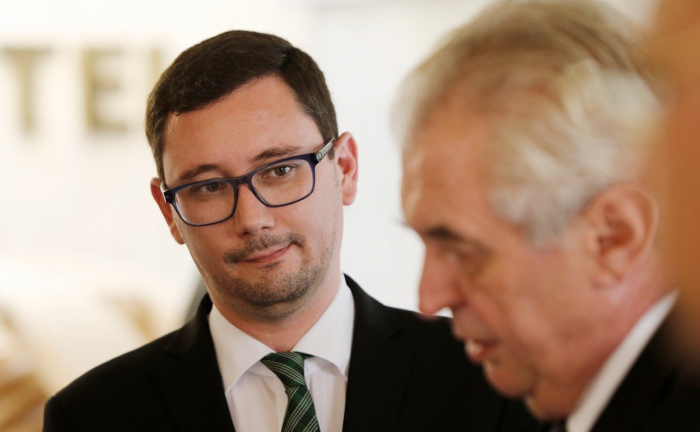 Věrný pobočník Jiří Ovčáček v pracovní době
