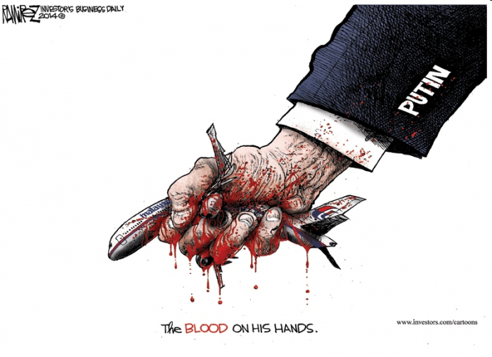 Krev je na jeho rukou