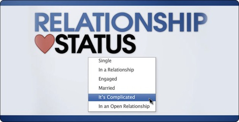 Honem správně vybrat status, aby všichni viděli, že jste ve vztahu