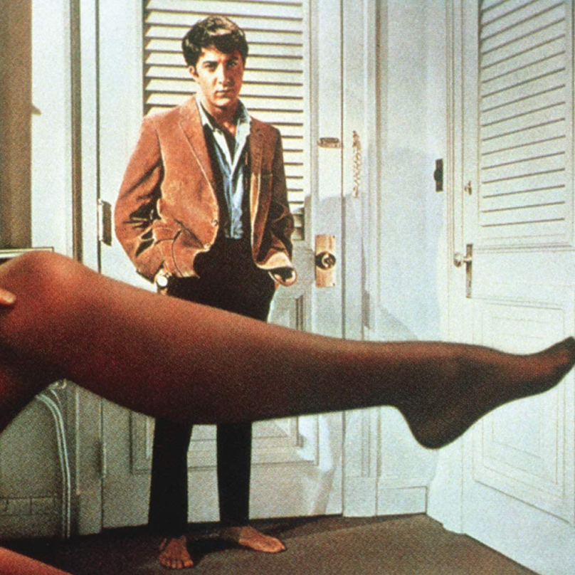 Dustin Hoffman ve snímku Absolvent (1967).