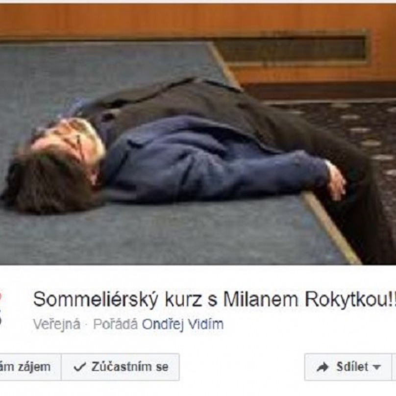 Poznej krásy vinných chutí pod dozorem zkušeného Milana Rokytky! Facebook se baví excesem komunistického politika.