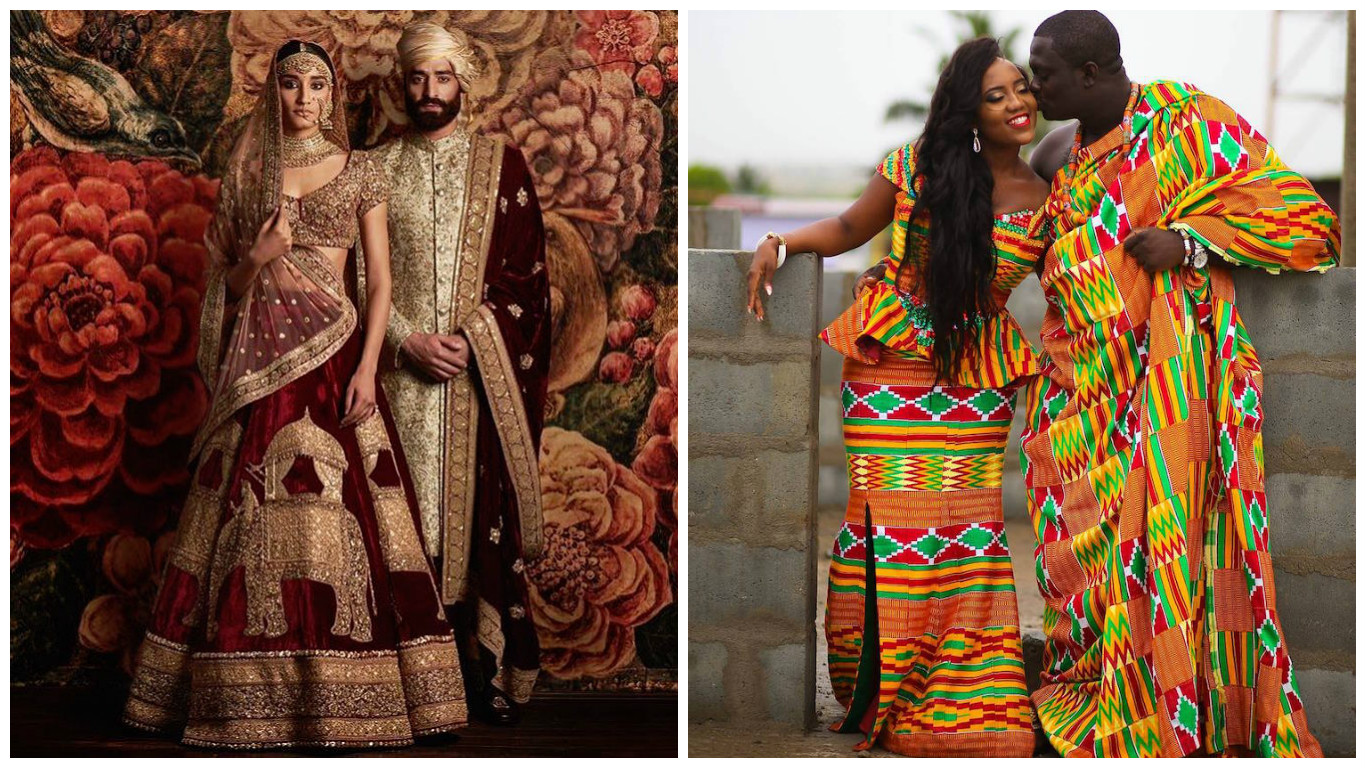 Traditional Wedding outfits around the World