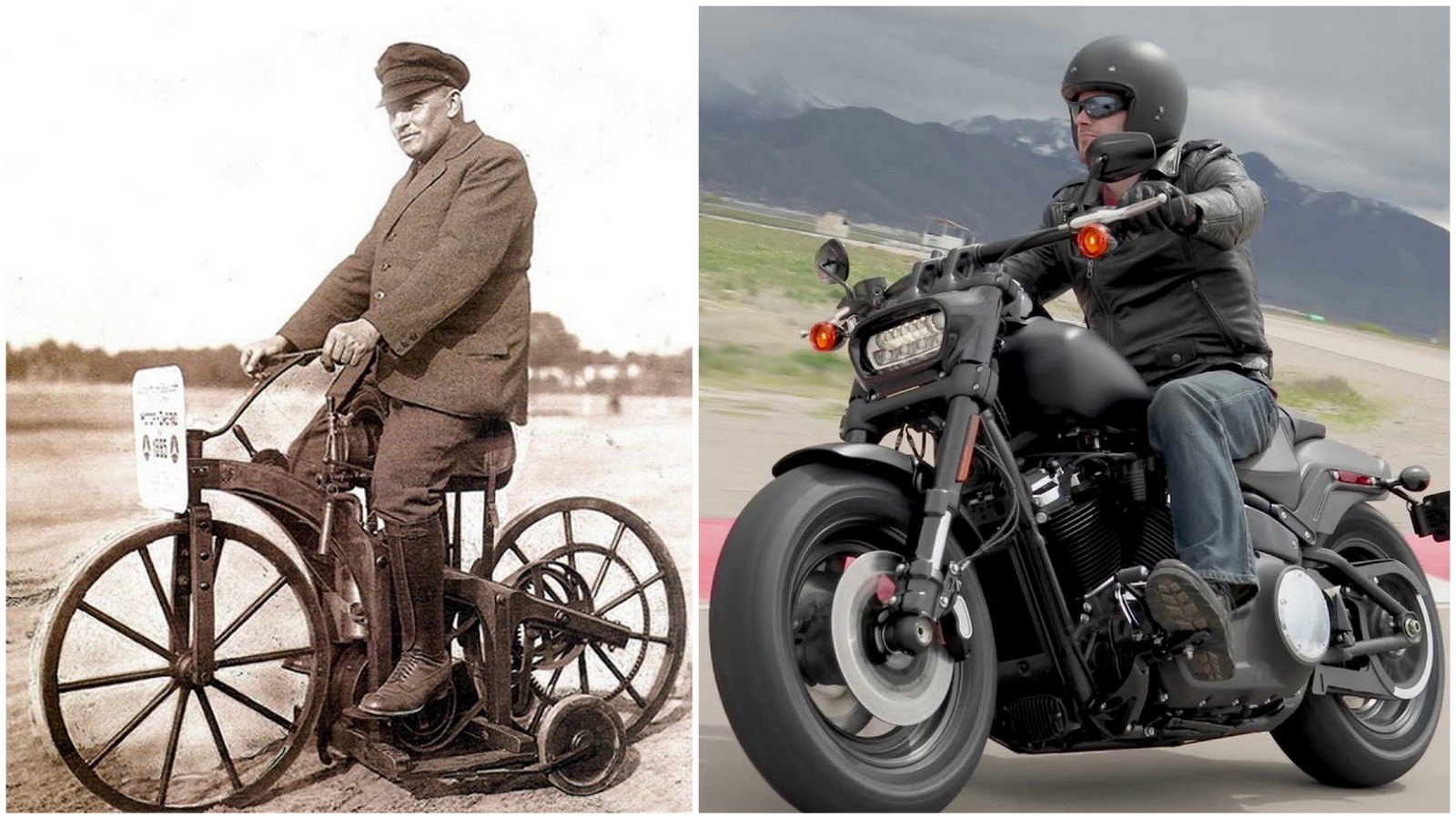Kdy vynalezli motorku?