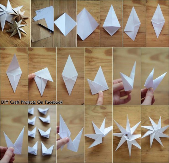 origami-hvězdičky