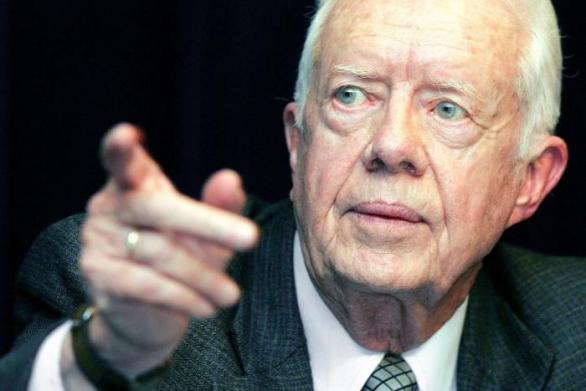 I v 93 letech exprezident Jimmy Carter sleduje aktuální dění a vyjadřuje se k němu.