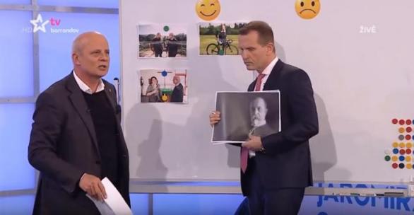 Michal Horáček si nečekaně získal sympatie výstupem v Aréně Jaromíra Soukupa.