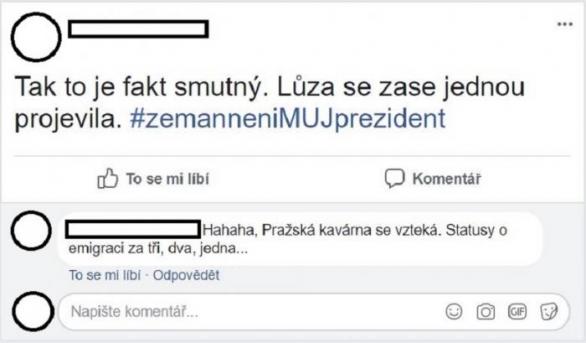 Ať už prezidentské volby dopadnou jakkoliv, je téměř jisté, že si na Facebooku přečtete následujících deset statusů.