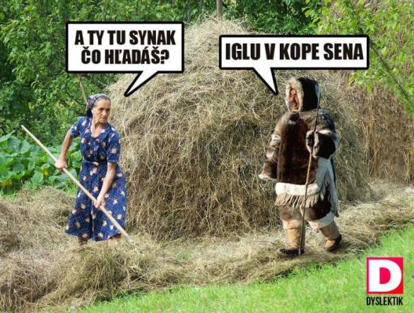 Krásný příklad homofonie