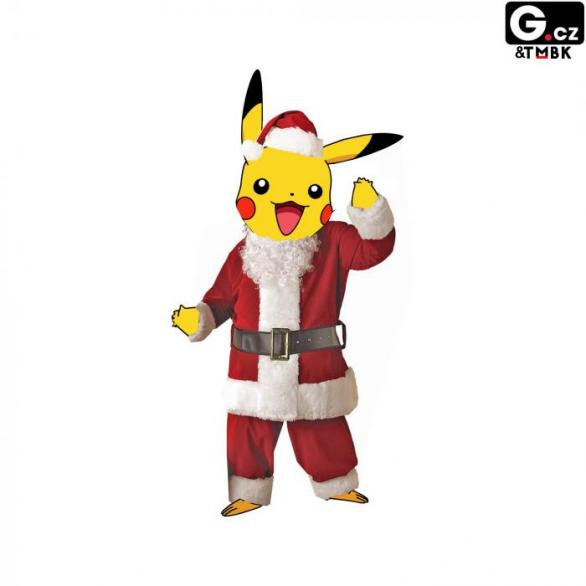 Pokud jste děti byly celý rok hodné, na Vánoce vám Pikachu přinese odznáčky SPD