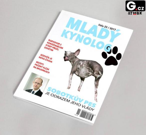 Časopis Mladý kynolog byl jediný časopis se psí tématikou, který tendenčně brojil proti Sobotkovi