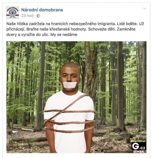 Úspěšní vlastenci se se svým úlovkem pochlubili na Facebooku