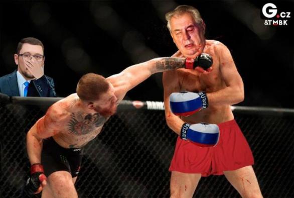 Miloš Zeman schytal pár nehezkých úderů.