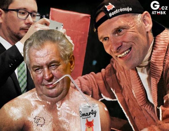 Před samotným zápasem nesměla chybět chvilka pro sponzora.