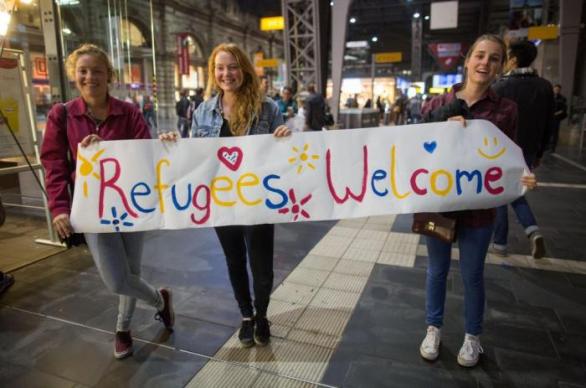 Německé &quot;vítačky&quot; v září 2015