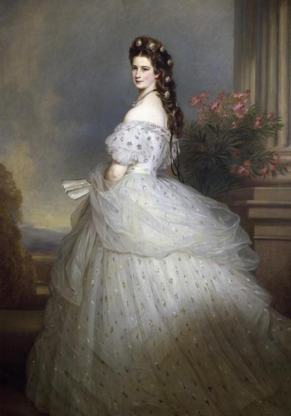 Císařovna Alžběta, zvaná &quot;Sissi&quot;, 1864