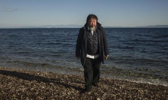 Aj Wej-wej na řeckém ostrově Lesbos 