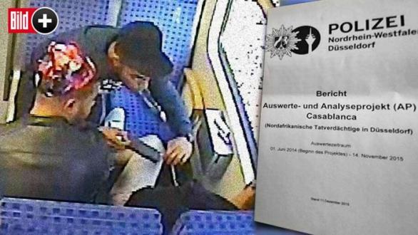 Kamerou zachycený pokus o velkou vlakovou loupež „II“. O severoafrických bandách kapsářů referuje zpráva útvaru „Casablanca“ 