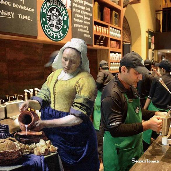 Zaměstnanec měsíce ve Starbucks!