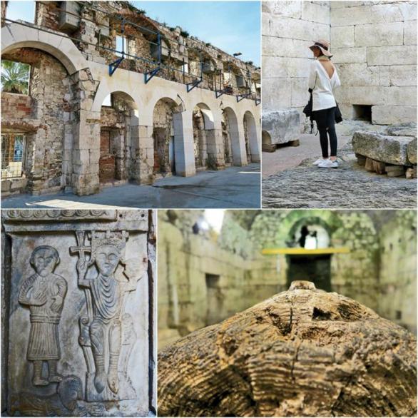Největším lákadlem Splitu jsou zbytky paláce římského císaře Diokleciána. Stavba to byla tak rozlehlá, že se do ní v pozdějších staletích vměstnalo celé středověké město. Od roku 1979 je na seznamu památek UNESCO.