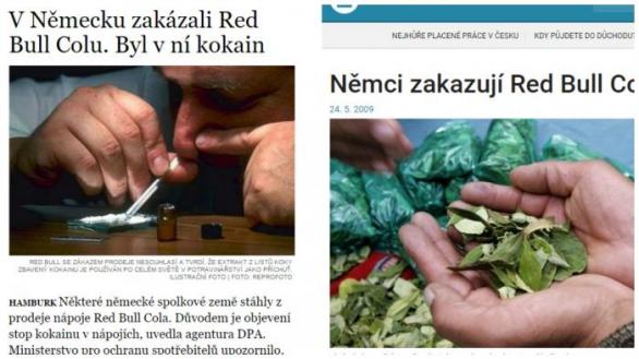 V roce 2009 v Německu zakázali tento nápoj prodávat. Red Bull se dušoval, že jejich nápoj žádný kokain neobsahuje. Jak to je s tím kokainem dneska, nikdo moc neví...