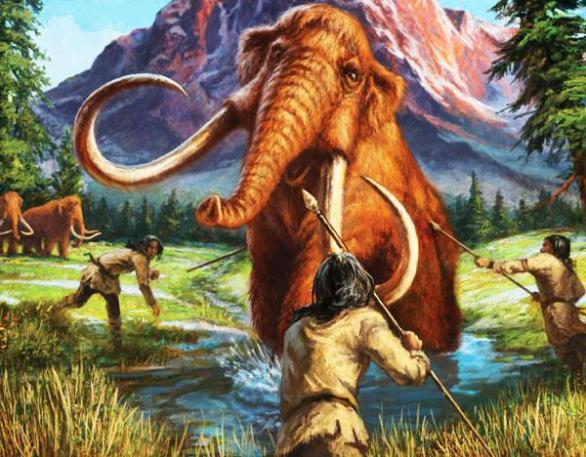 Loví mamuta, tedy vlastně ženy