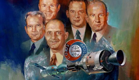 Pětice astronautů v programu Appolo-Sojuz položila základy vesmírné spolupráce USA a Sovětského svazu respektive Ruska. Ta úspěšně trvá dodnes.