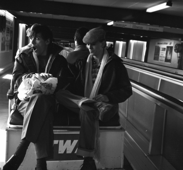 Iggy Pop a David Bowie v roce 1977