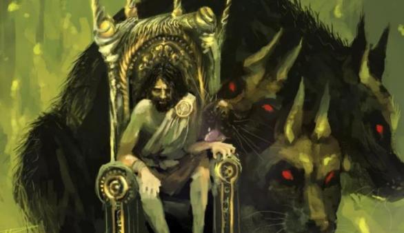 Pluto nese jméno římského boha podsvětí. Jeho měsíc Charon je pak pojmenován podle převozníka do říše mrtvých a druhý měsíc Kerberos podle pekelného trojhlavého psa.