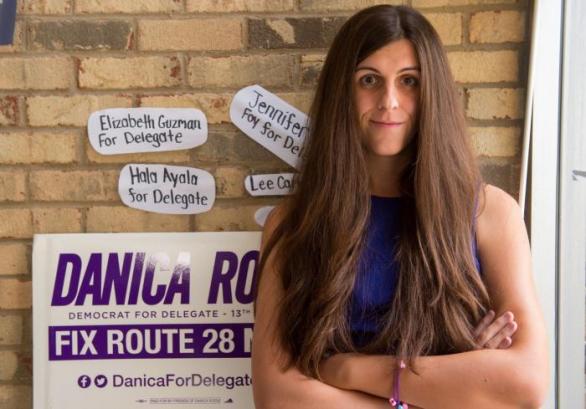 Danica Roem se stala první transgender osobou zvolenou do americké legislativy.
