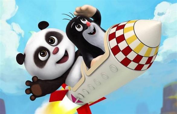 Panda a krteček, pochopitelně hlavní z nových pořadů na TV Nova pod čísnkým palcem.