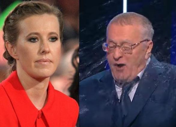 Ruské volby provází skandál. Během předvolební debaty se kandidáti zhádali do krve a lili po sobě vodu.
