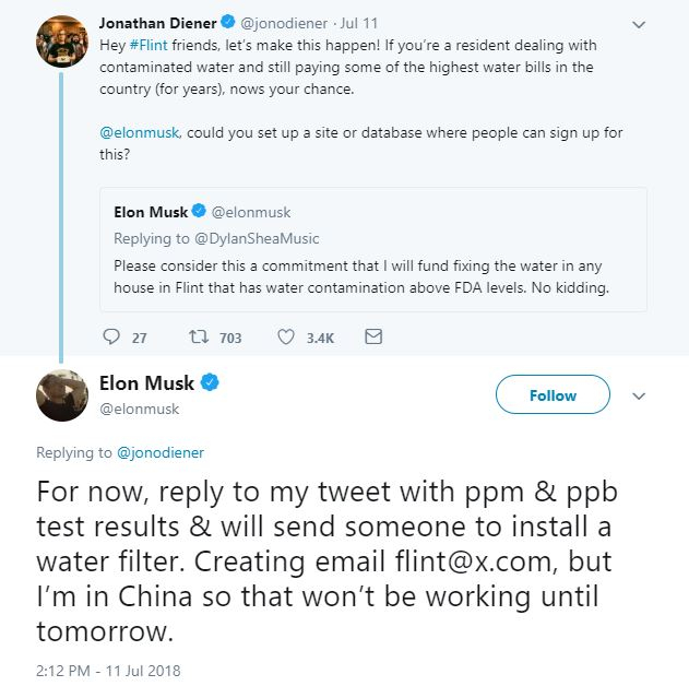 Elon Musk organizuje pomoc. Pomůže. Bez legrace (No kidding). Elon Musk organizuje pomoc. Pomůže. Bez legrace (No kidding).