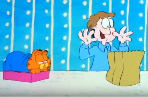 Věčně znuděný Garfield a jeho páníček Jon Arbuckle