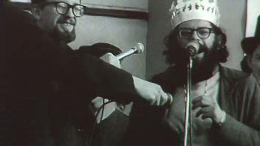 Allen Ginsberg Králem Majálesu 1965.