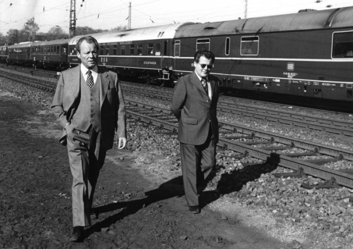 Brandt (vpravo) a Guillaume 