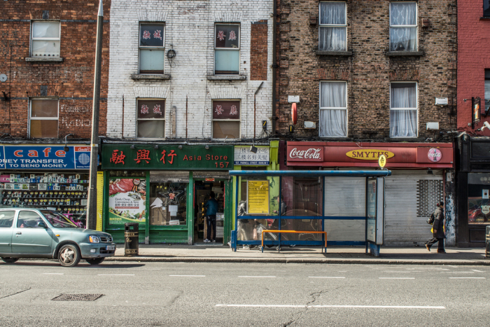 Parnell Street se postupně stává čínskou čtvrtí