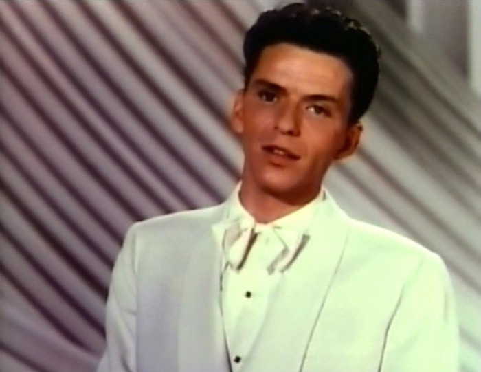 Frank Sinatra na začátku své kariéry.
