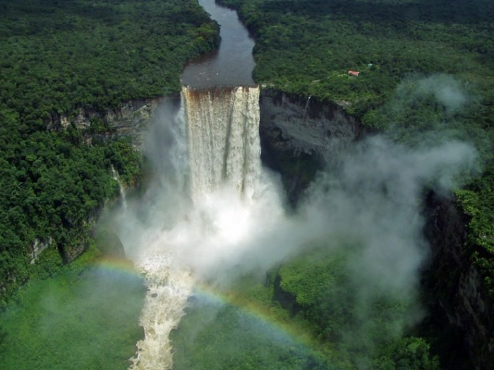 Vodopád Kaieteur v Guayáně