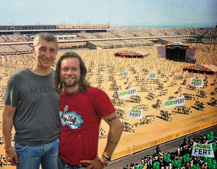Andrej a Richard, kamarádi do deště.