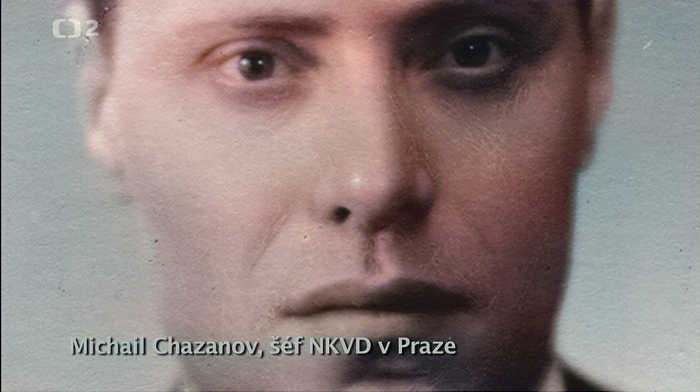 Pražský rezident NKVD M.M.Chazanov, podílel se na likvidaci Heliodora Píky