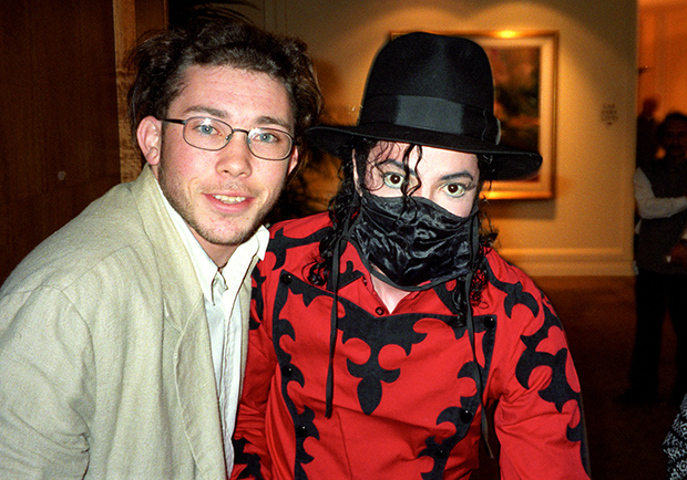 S Michaelem Jacksonem v roce 1996