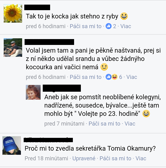 Z komentářů pod inzerátem, který má několik stovek lajků a sdílení, je jasné, na koho byl žertík směrován.